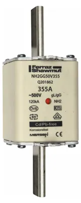 Produktbild von Mersen 1B281.000000 NH2 355A gG 500V NH-Sicherung sfü spannungsführend