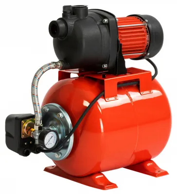Produktbild von Grafner Hauswasserwerk 800 Watt (max. 5 bar, 20 Liter Kessel, Fördermenge 3500 Liter / Stunde, Start/Stop Automatik, Druckschalter, Manometer, Trockenlaufschutz) Hauswasserautomat Gartenpumpe