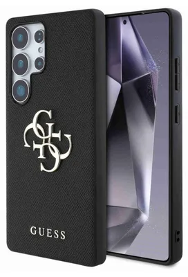 Obrázok produktu pre GUESS puzdro pre SAMSUNG S25 Ultra GUHCS25LPGT4MBK (PU Grained Big 4G and Classic Logo) ierne
