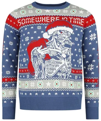 Produktbild von Iron Maiden Weihnachtspullover Herren Holiday Sweater multicolor M