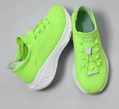Produktbild von Damen Herren Laufschuhe Turnschuhe Bequeme Sneaker Leichte Fitnessschuhe Straßenlaufschuhe Weich Sportschuhe, Grün, 43