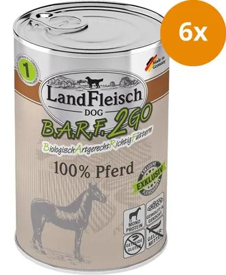 Produktbild von Landfleisch 9110996, Adult, Pferd, 400 g