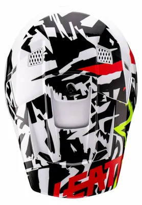 Obrázek produktu pro Vizor k motocyklové přilbě LEATT Zebra pro dětskou přilbu velikosti 3,5 XS/S