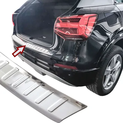 Immagine prodotto di Protezione Paraurti Acciaio Inox Cromo per Audi Q2, Tipo Gab da 2016- con Labbro