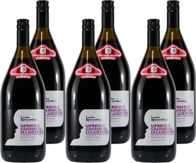 Produktbild von Laura Romagnelli Lambrusco DOC -lieblich- (6 x 1,5L)