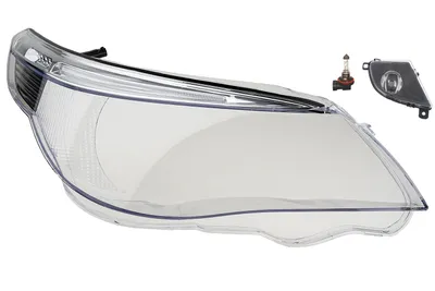 Immagine prodotto di Johns, vetro del faro adatto per BMW Serie 5 E60 E61 03-07 LED R + nebbia + lampadina 0 63177177712 7177712