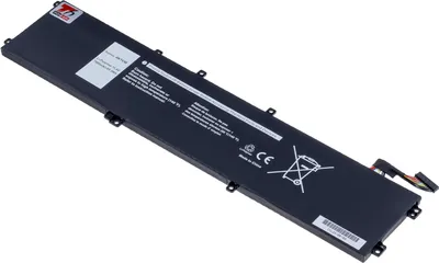 Immagine prodotto di Batteria T6 Power per Dell Inspiron 7501, Li-Poly, 11,4 V, 7500 mAh (85 Wh), nero