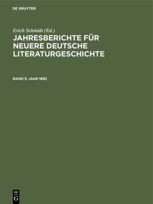 Produktbild von Jahr 1892