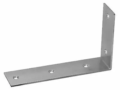 Produktbild von Edelstahl Winkelverbinder Lochwinkel Verbinder Holzverbinder Regalhalter Halter 176x105x43mm