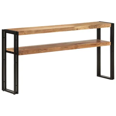 Immagine prodotto di Tavolo consolle 150x30x75 cm in legno massiccio di acacia