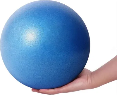 Produktbild von Gymnastikball Kleiner Pilates-Ball 25cm Yoga Ball Baby Soft & Rutschfester Gymnastikball Weicher Ball Fitnessball Klein für Yoga Zuhause Büro Sitzball