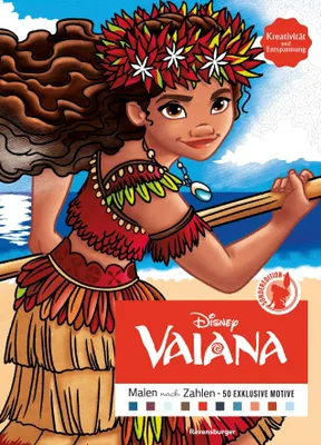 Produktbild von Disney Malen nach Zahlen - Vaiana