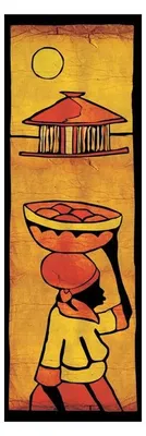 Produktbild von Afrika – Das Land des Überflusses – 30,5 x 91,5 cm – Poster