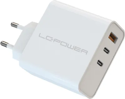 Immagine prodotto di LC-Power USB-Ladegerät 110-240V für USB-C-/USB-A-Geräte 65W