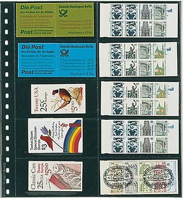 Produktbild von Lindner 725P Klarsichthüllen für Markenheftchen - 10er-Packung