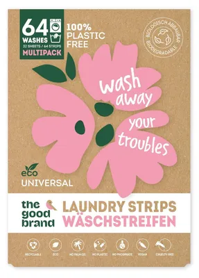 Produktbild von Wasstreifen für 64 Waschgänge, ohne Plastik