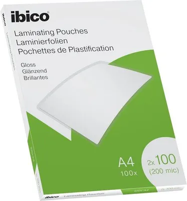 Produktbild von Famanu A4 Laminierhüllen 200 Mikron - 100 Stück - Glänzende Oberfläche