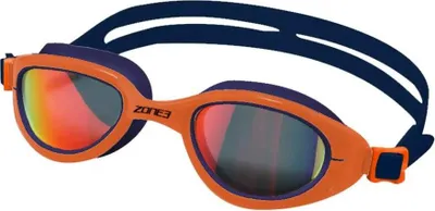 Image de Zone3 Attack Lunettes de natation avec miroir Orange,Bleu Orange,Bleu One Size
