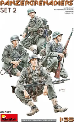 Obrázek produktu pro MiniArt 1:35 Figurky Panzergrenadiere Set 2