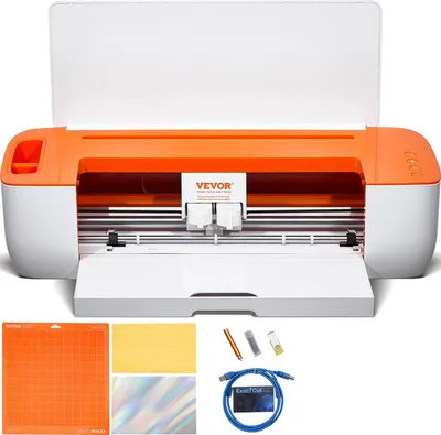 Image de Machine à découper le vinyle, machine à découper DIY avec connectivité Bluetooth, compatible avec iOS, Android, Windows & Mac, nombreux designs inclus, cartes personnalisées, décoration de la maison