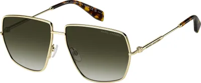Immagine prodotto di Marc Jacobs MARC 917/S GOLD HAVANA/ GREEN SHADED 60/14/140 Occhiali da donna Occhiali da sole