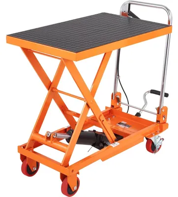 Zdjęcie produktu dla Stół podnośny hydrauliczny nożycowy 150 kg 72 cm magazyn transport