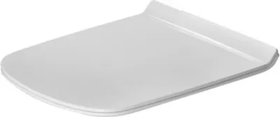 Produktbild von WC-Sitz DuraStyle mit SoftClose Scharniere edelstahl, weiß