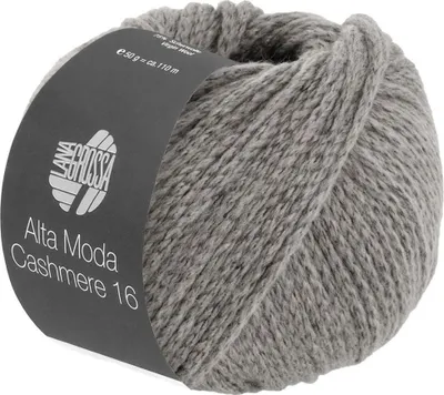 Produktbild von Lana Grossa -  Alta Moda Cashmere 16 0075 steingrau