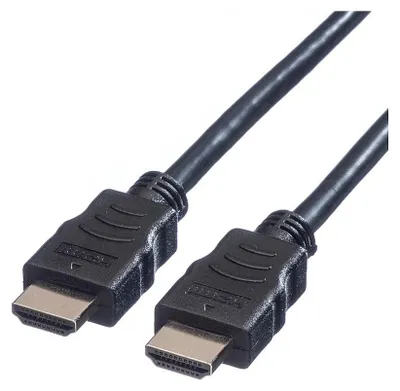 Produktbild von VALUE HDMI High Speed Kabel mit Ethernet, schwarz, 1,5 m