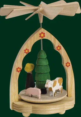 Produktbild von Wärmespiel Tiere vom Bauernhof Höhe= 11cm NEU
