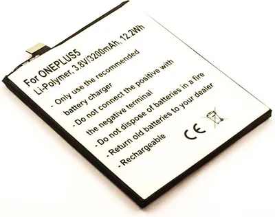 Produktbild von Akku für OnePlus 5 / 5T (BLP637) – 3300mAh – Li-Polymer ????