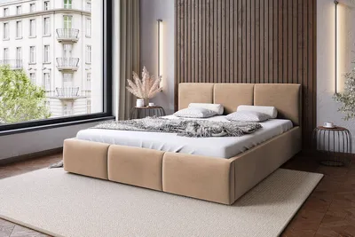 Obrázek produktu pro Postel MATTEO 160x200 béžová