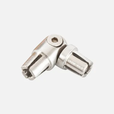 Produktbild von Bausatz von variablen Winkel 90° bis 180° + Geländerklebstoff Farbe grau