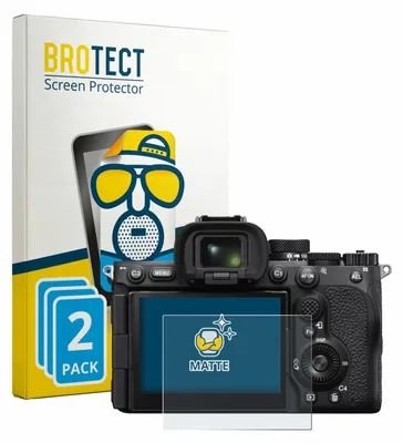 Produktbild von 2x BROTECT Schutzfolie für Sony Alpha 7R VI Displayschutz Displayschutzfolie Folie Matt Entspiegelungsfolie
