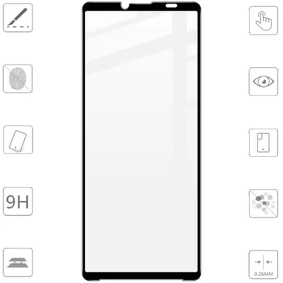 Immagine prodotto di Per Sony Xperia 1 VII 2x 3D Display Full LCD H9 Protezione laterale in vetro temperato