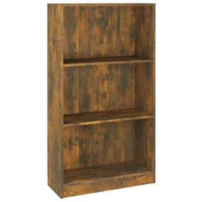 Immagine prodotto di Libreria in rovere fumé 60x24x109 cm Materiale in legno