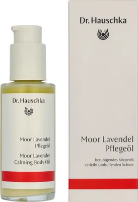 Image de Hauschka Huile corporelle à la tourbe et à la lavande, 75 ml