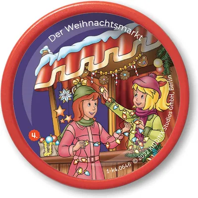 Produktbild von Kekz Audiochip für Kekzhörer, Bibi und Tina - Kekz 4: Der Weihnachtsmarkt, Hörspiel für Kinder ab 3 Jahren, Spielzeit ca. 42 min