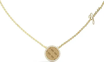 Produktbild von GUESS Náhrdelník Round Harmony Gold