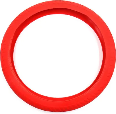 Produktbild von Rot Silikon Lenkrad Abdeckung Schutz für Auto Fahrzeug Universal Anti-Rutsch de