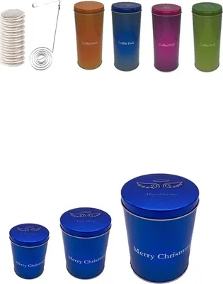 Produktbild von James Premium Kaffee-Paddosen Set + plus 4 Padlifter +3 Geschenkdosen…