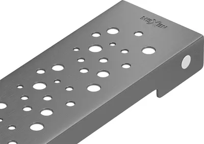 Produktbild von Mexen Flat M12 Abdeckung für Linienablauf 90 cm, gun gray gebürstet - 1E21090