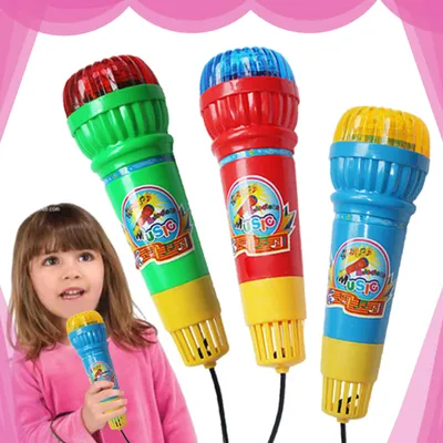 Produktbild von Kinder Echo Mikrofon Mikrofon Voice Changer Spielzeug Geburtstagsfeier Song Toy Child Geschenk