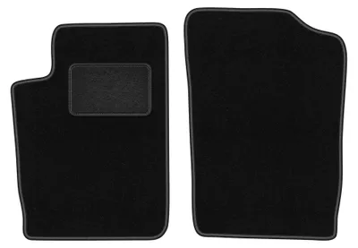 Image de Tapis avant en moquette pour Citroen Xsara 1997-2006 (break/à hayon) – 2 pièces, noirs, sur mesure – Wielganizator LUX