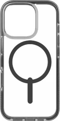 Zdjęcie produktu dla ZAGG Santa Cruz Snap, Pokrowiec, Apple, iPhone 16 Pro, 16 cm (6.3"), Czarny, Przezroczysty