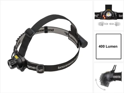 Zdjęcie produktu dla Brennenstuhl LED Akku Sensor Kopflampe SL400 AF 400lm IP44
