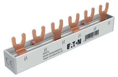 Immagine prodotto di Eaton EVGK-3PHAS/6MODULE 501075 sistema di guide a forcella
