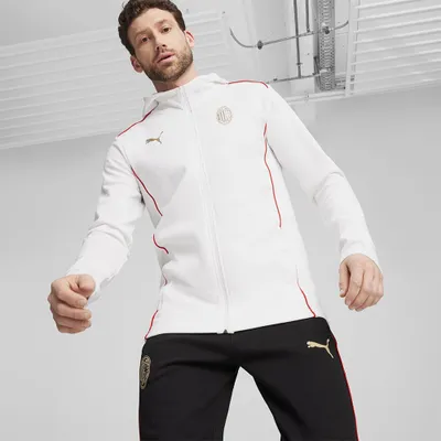 Produktbild von Puma ACM Casuals Hooded Jacket - weiss, Größe:XL