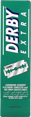 Produktbild von Derby Professional – Doppelrasierklingen – Rasierklingen – Sanfte Rasur – 100 Klingen - 1 Stück