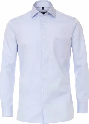 Produktbild von CASAMODA Herren Businesshemd 72er Langarm Comfort-Fit Hellblau 48